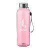 RPET bottle 500ml rose transparent | sans marquage | non disponible | non disponible | non disponible