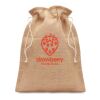 Petit sac cadeau en jute beige | sans marquage | non disponible | non disponible | non disponible