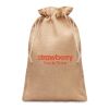 Grand sac cadeau en jute beige | sans marquage | non disponible | non disponible | non disponible