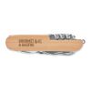 Couteau multi outils en bambou bois | sans marquage | non disponible | non disponible