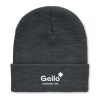 Bonnet en RPET avec revers blanc/gris | sans marquage | non disponible | non disponible | non disponible
