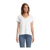 REGENT V TEE-SHIRT FEMME Blanc | L | sans marquage | non disponible | non disponible | non disponible