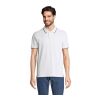 PALERMO POLO UNISEXE Blanc /French Marine | M