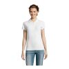 PEOPLE POLO FEMME 210 blanc | XXL | sans marquage | non disponible | non disponible | non disponible
