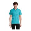 SPRING II Polo Homme 210g bleu atoll | XXL | sans marquage | non disponible | non disponible | non disponible