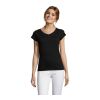 MOON WOMEN T-SHIRT 150g noir profond | S | sans marquage | non disponible | non disponible | non disponible