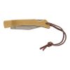 Canif en acier inoxydable et bambou Beckett marron | sans marquage | non disponible | non disponible
