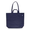 Sac shopping en coton recyclé Bennett bleu | sans marquage | non disponible | non disponible