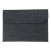 Pochette en feutre Rpet Riley gris foncé | sans marquage | non disponible | non disponible