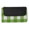 Couverture de pique-nique en rPET Vesper vert clair | sans marquage | non disponible | non disponible