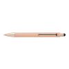 Stylo bille en ABS Hendrix rose | sans marquage | non disponible | non disponible
