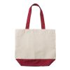 Sac shopping en coton canvas Cole rouge | sans marquage | non disponible | non disponible