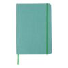 Carnet A5 en carton recyclé Evangeline vert | sans marquage | non disponible | non disponible