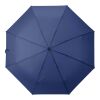 Parapluie pliable en polyester Brooklyn bleu | sans marquage | non disponible | non disponible