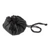 Sac marin pliable en rPET nylon 210D José noir | sans marquage | non disponible | non disponible