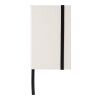 Carnet A6 en carton recyclé Bohdi noir/blanc | sans marquage | non disponible | non disponible