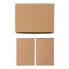 Set de 2 jeux de cartes en carton recyclé Arwen marron | sans marquage | non disponible | non disponible