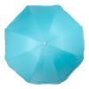 Parasol en polyester 190T Elsa bleu clair | sans marquage | non disponible | non disponible