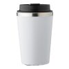Mug en acier inoxydable Shay blanc | sans marquage | non disponible | non disponible