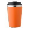 Mug en acier inoxydable Shay orange | sans marquage | non disponible | non disponible