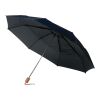 Parapluie pliable en polyester bleu | sans marquage | non disponible | non disponible