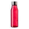 Bouteille de 0,50 l en verre et acier 'Andrei' rouge