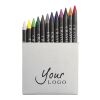 Set de 12 crayons gras. multicolore | sans marquage | non disponible | non disponible