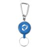 Porte-badge en plastique bleu cobalt | sans marquage | non disponible | non disponible