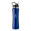 Bouteille isotherme double paroi en inox - 500 ml bleu cobalt | sans marquage | non disponible | non disponible