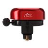 Sonnette de vélo rouge | sans marquage | non disponible | non disponible