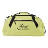 Sac de sport en polyester 600D vert lime | sans marquage | non disponible | non disponible