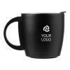 Mug étanche double paroi noir | sans marquage | non disponible | non disponible