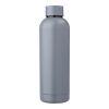 Gourde en acier inoxydable recyclé Isaih gris | sans marquage | non disponible | non disponible