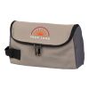 Trousse de toilette en polyester Niklas marron | sans marquage | non disponible | non disponible