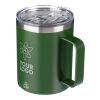 Mug double paroi en acier inoxydable Renate noir | sans marquage | non disponible | non disponible