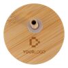 Gobelet de 450 ml en verre et bambou Marlies marron | sans marquage | non disponible | non disponible