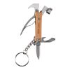 Outil multifonction en bambou avec porte-clés Heinrich marron | sans marquage | non disponible | non disponible