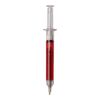 Stylo bille en plastique, mine noire. rouge | sans marquage | non disponible | non disponible