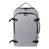 Sac à dos porte-ordinateur de 17'' en polyester rPET 300D Malcolm gris clair | sans marquage | non disponible | non disponible