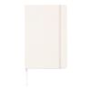 Carnet A5 en PU Bradley blanc | sans marquage | non disponible | non disponible