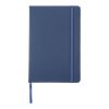Carnet A5 en PU Bradley bleu | sans marquage | non disponible | non disponible