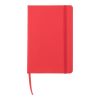 Carnet A5 en PU Bradley rouge | sans marquage | non disponible | non disponible