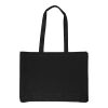 Sac shopping en coton Oeko-Tex 220 g/m2 Isaac noir | sans marquage | non disponible | non disponible