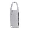 Cadenas à combinaison en zinc April argent | sans marquage | non disponible | non disponible
