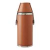 Gourde de 230 ml en acier inoxydable recyclé Brock marron | sans marquage | non disponible | non disponible