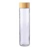 Gourde en verre de 500 ml avec dragonne Clarence marron | sans marquage | non disponible | non disponible