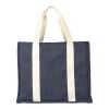 Sac shopping en denim 280 g/m2 Gretchen bleu | sans marquage | non disponible | non disponible