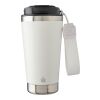 Mug isotherme en acier inoxydable recyclé Kayla blanc | sans marquage | non disponible | non disponible