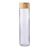 Gourde en verre de 500 ml avec dragonne Clarence marron