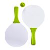 Set de 2 raquettes de plage vert lime